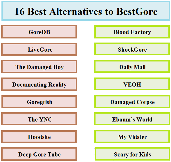 Best Alternatives to BestGore