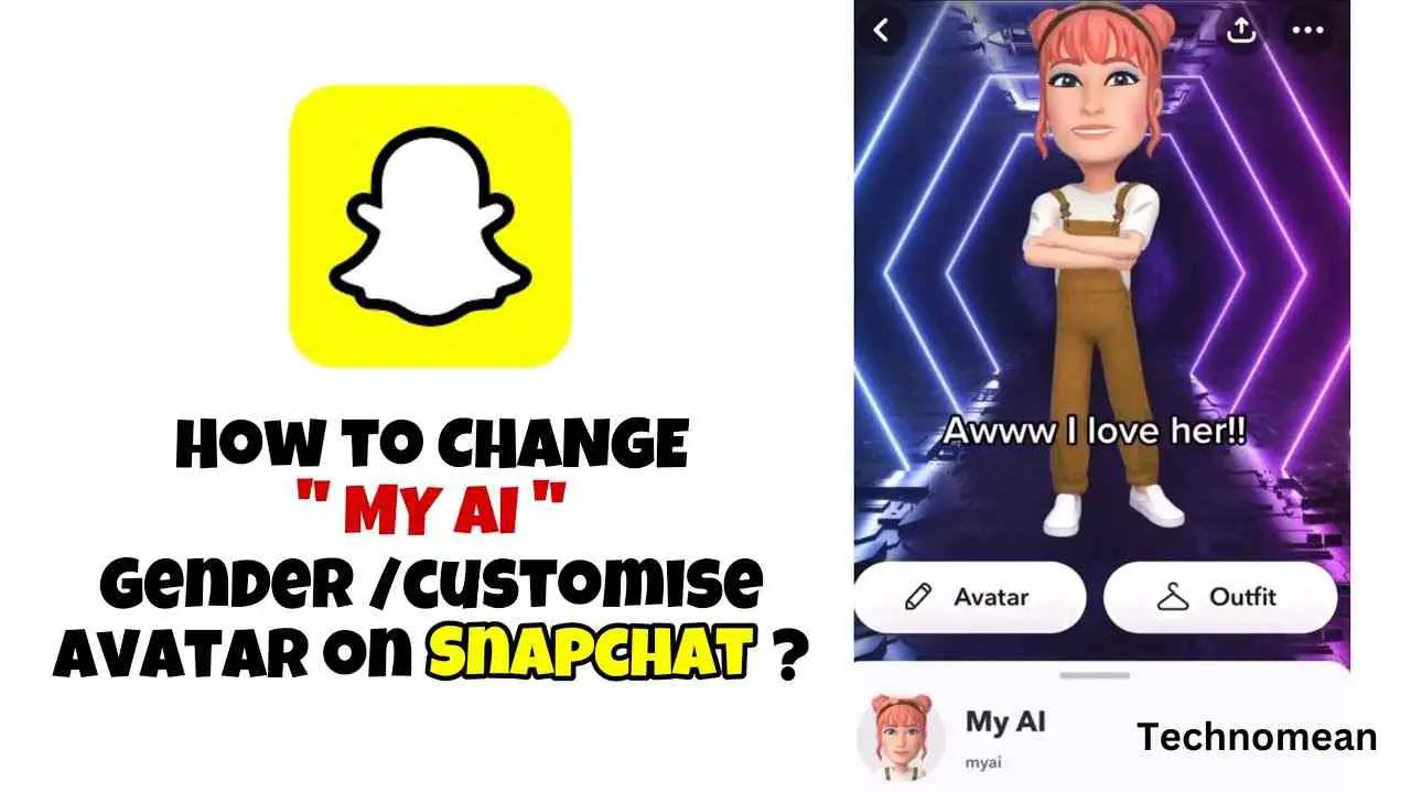 how-to-change-snapchat-ai-gender