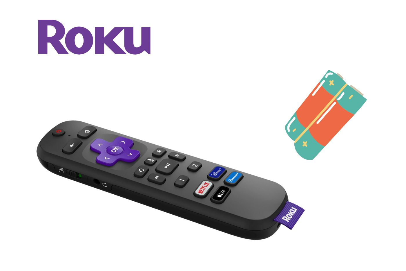 roku remote battery size